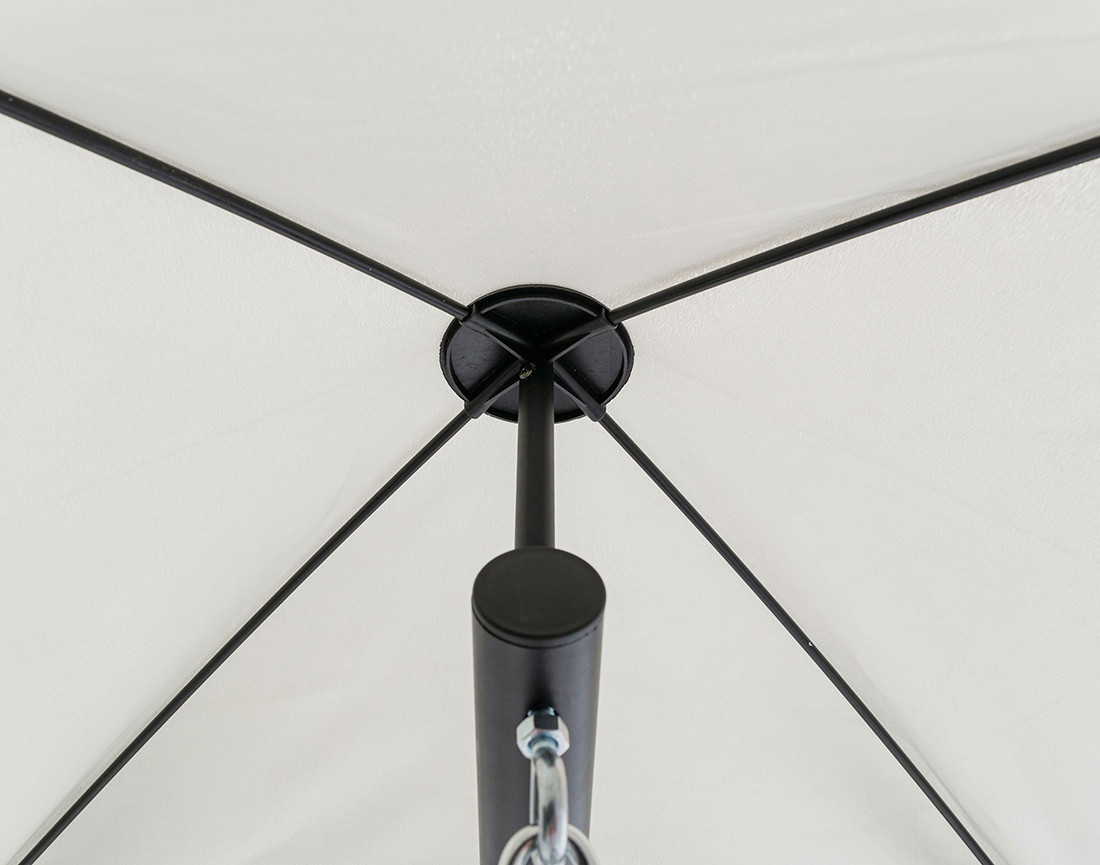 Fauteuil suspendu avec pare-soleil en tissu Cozumel