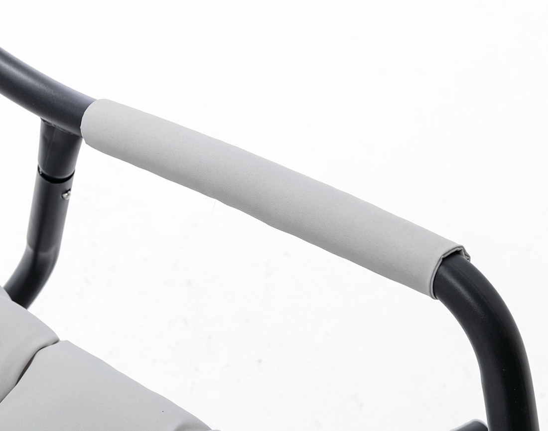 Fauteuil suspendu avec pare-soleil en tissu Cozumel