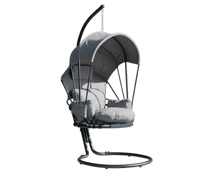 Fauteuil suspendu avec pare-soleil en tissu Namu