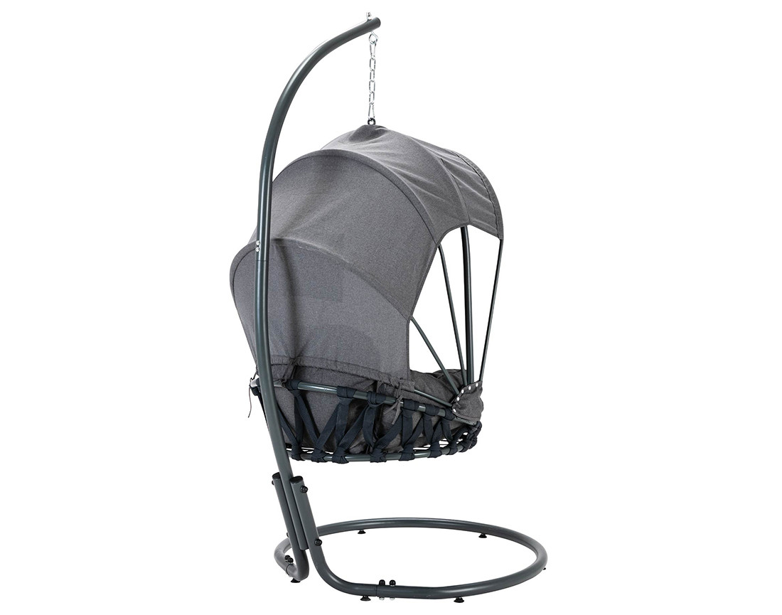 Fauteuil suspendu avec pare-soleil en tissu Namu