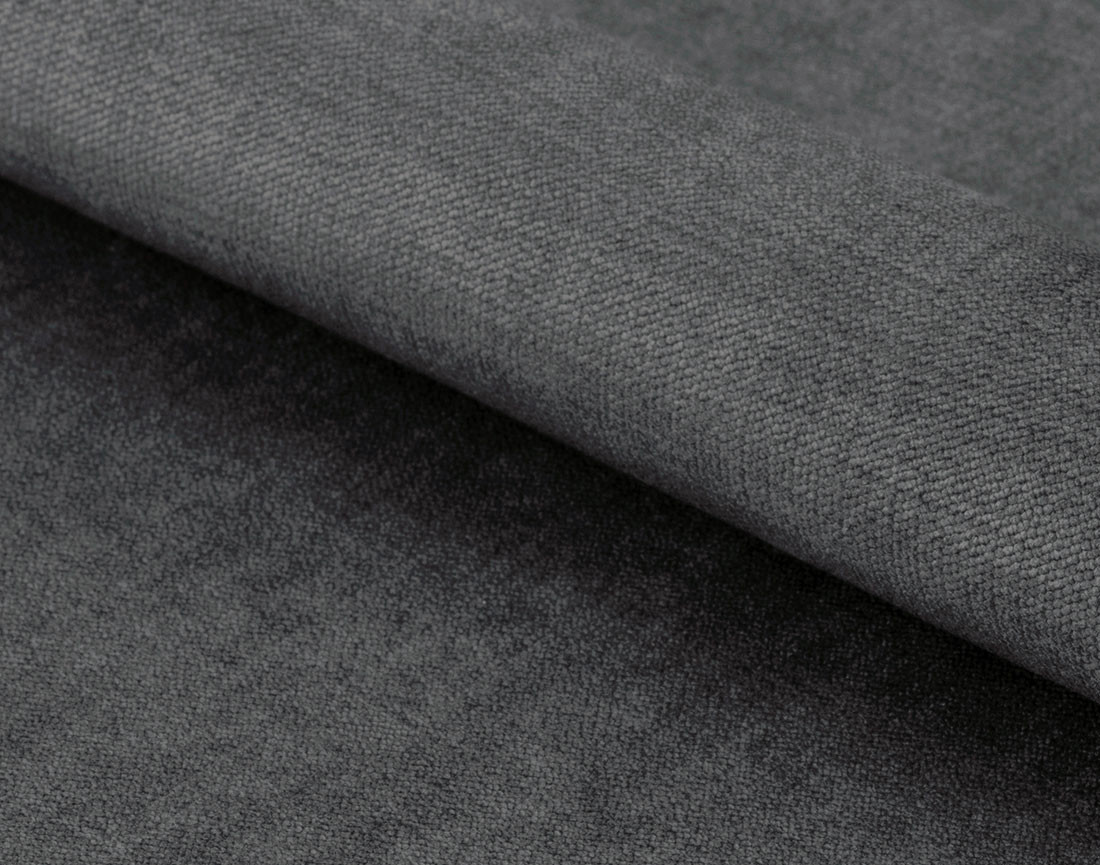 Lot de 2 chaises en tissu microfibre pieds en métal Manilla