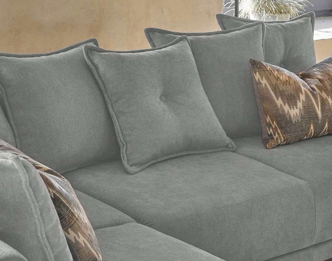 Lena - Canapé scandinave d'angle panoramique convertible gauche