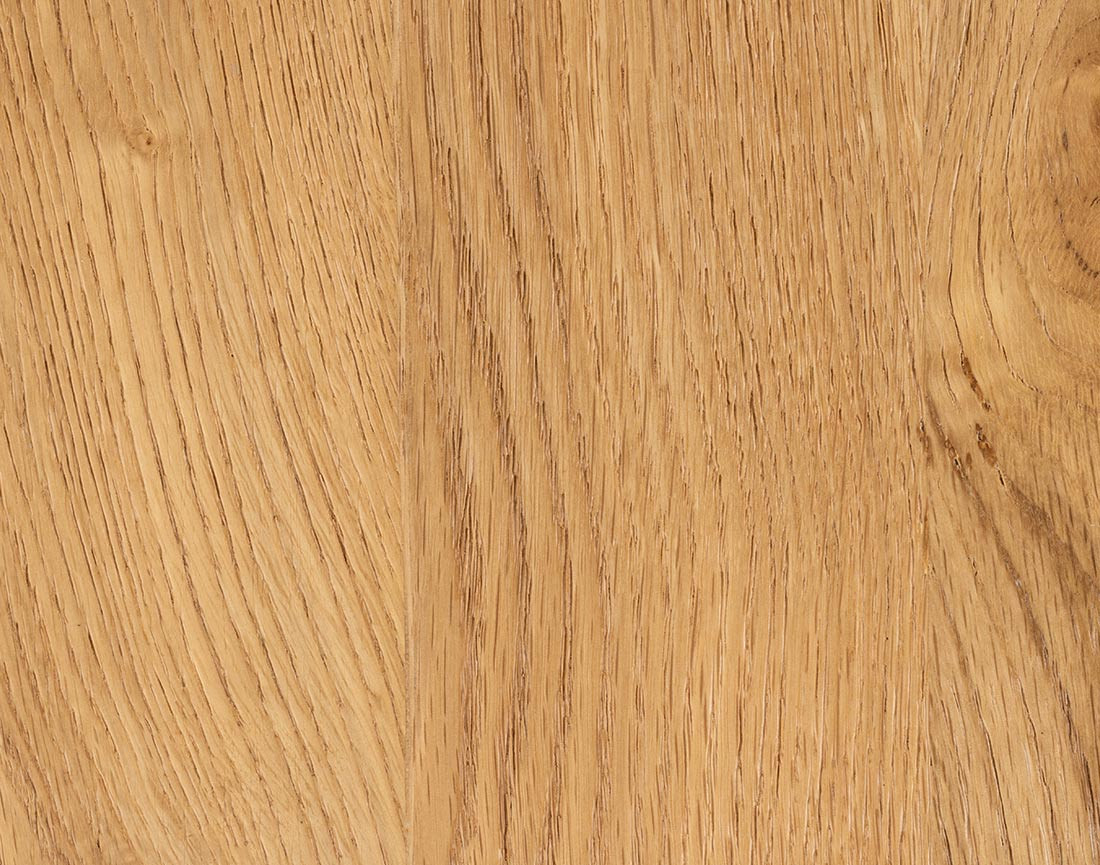 Table à manger ronde bois effet chêne 4 personnes Tardis