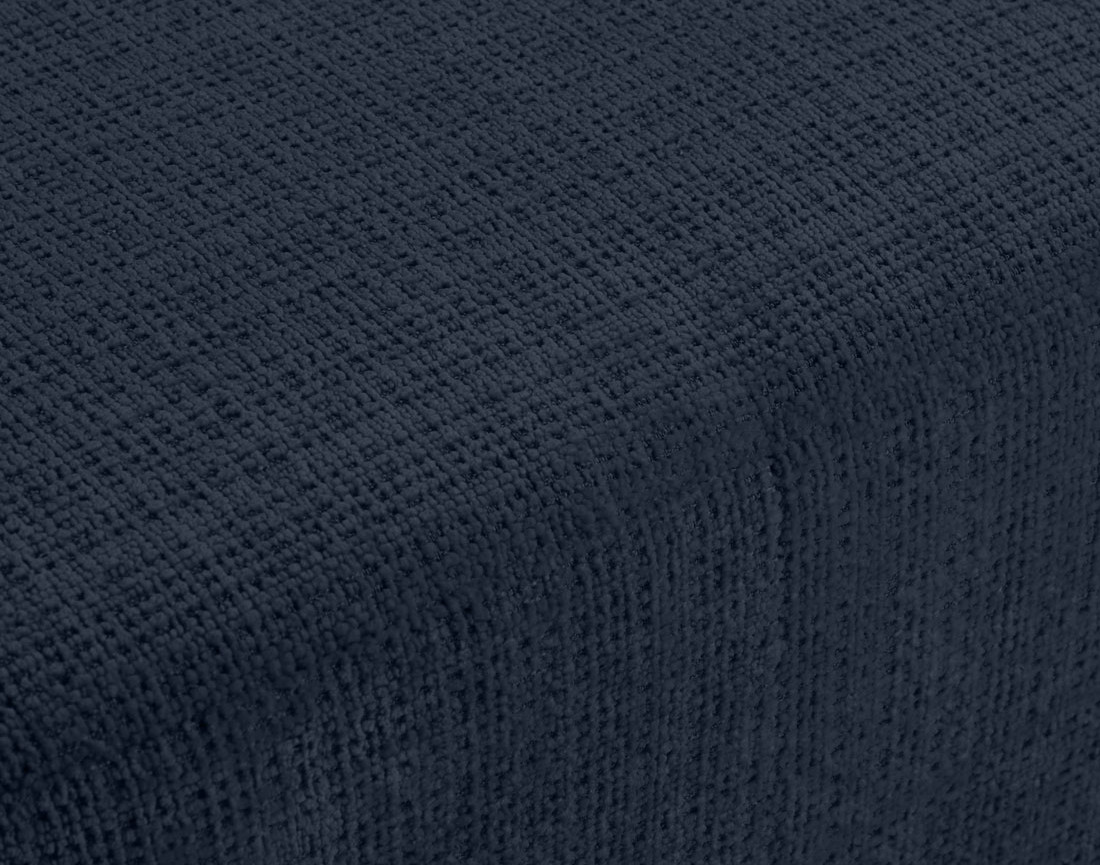 Pouf en velours texturé Miro