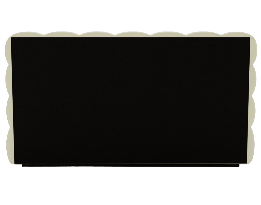 Lit coffre 140x200 cm sommier inclus en velours Darling