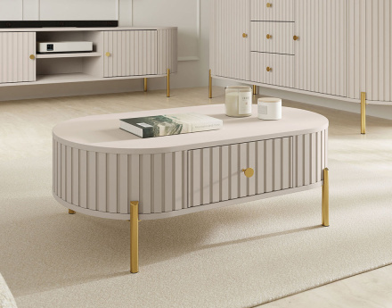 Table basse 100 cm 1 tiroir Jaime