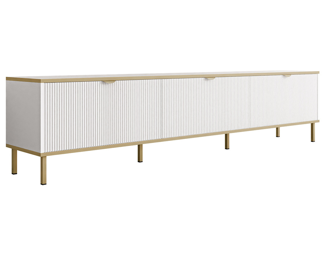 Meuble tv 202 cm 3 portes Hope