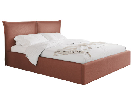 Lit coffre 140x200 cm en velours sommier inclus John