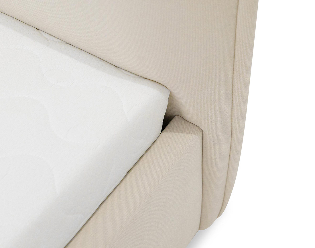 Lit coffre 160x200 cm en velours sommier inclus John