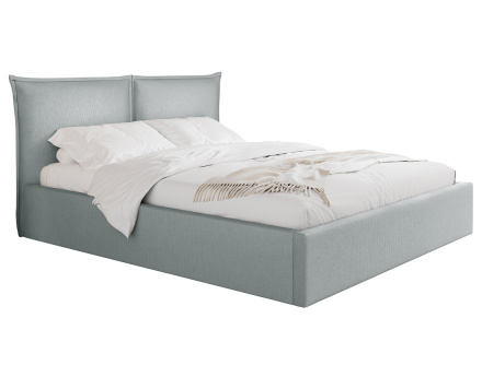 Lit coffre 180x200 cm en velours sommier inclus John