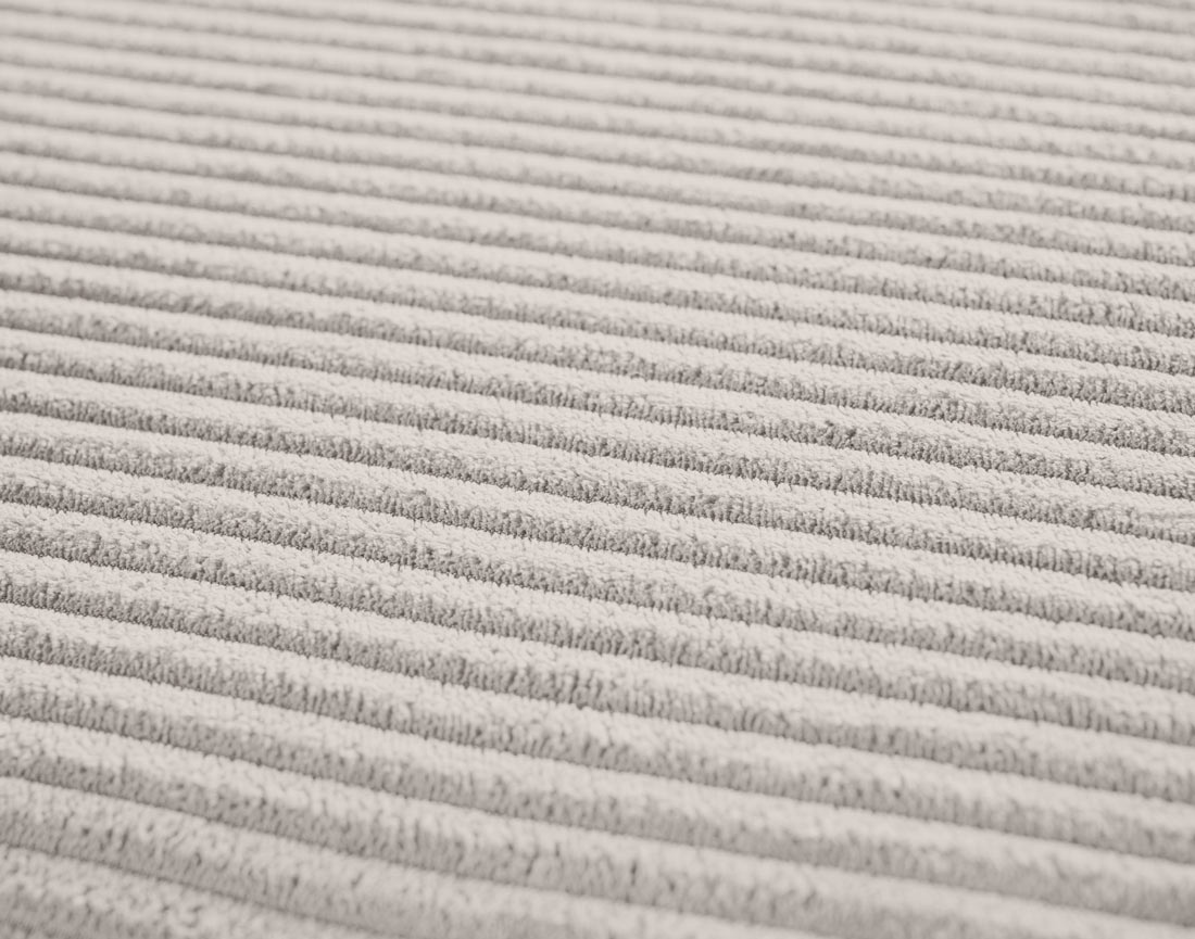 Canapé d'angle réversible 4 places - convertible avec coffre - en velours côtelé - Cezanne