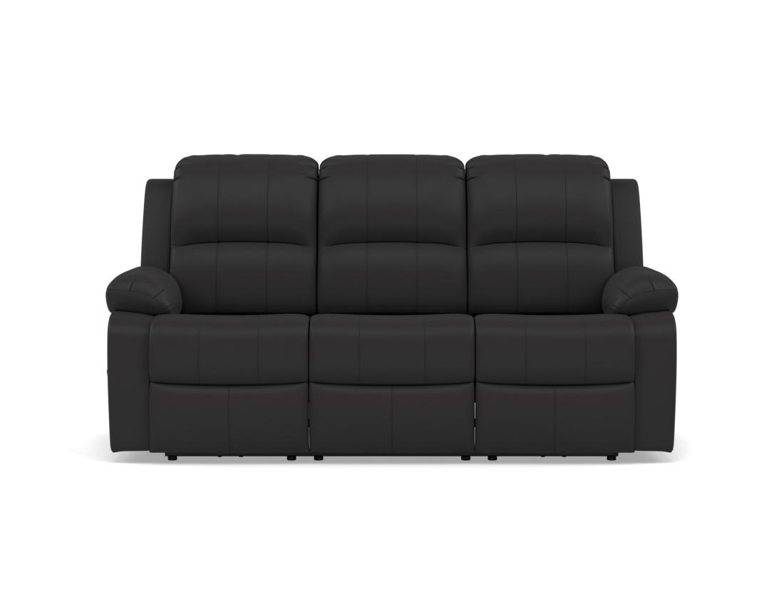 Canapé 3 places relax électrique en simili Armand