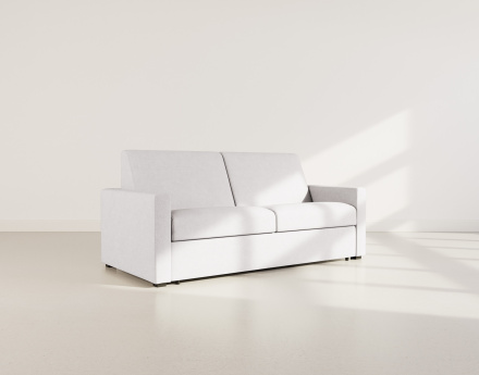 Canapé 3 places convertible express quotidien en tissu Julia