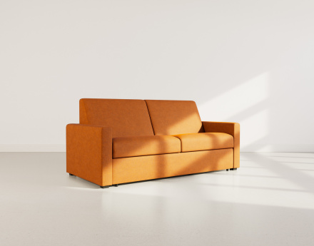 Canapé 3 places convertible express quotidien en tissu Julia