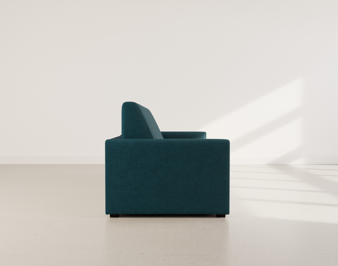 Canapé 3 places convertible express quotidien en tissu Julia