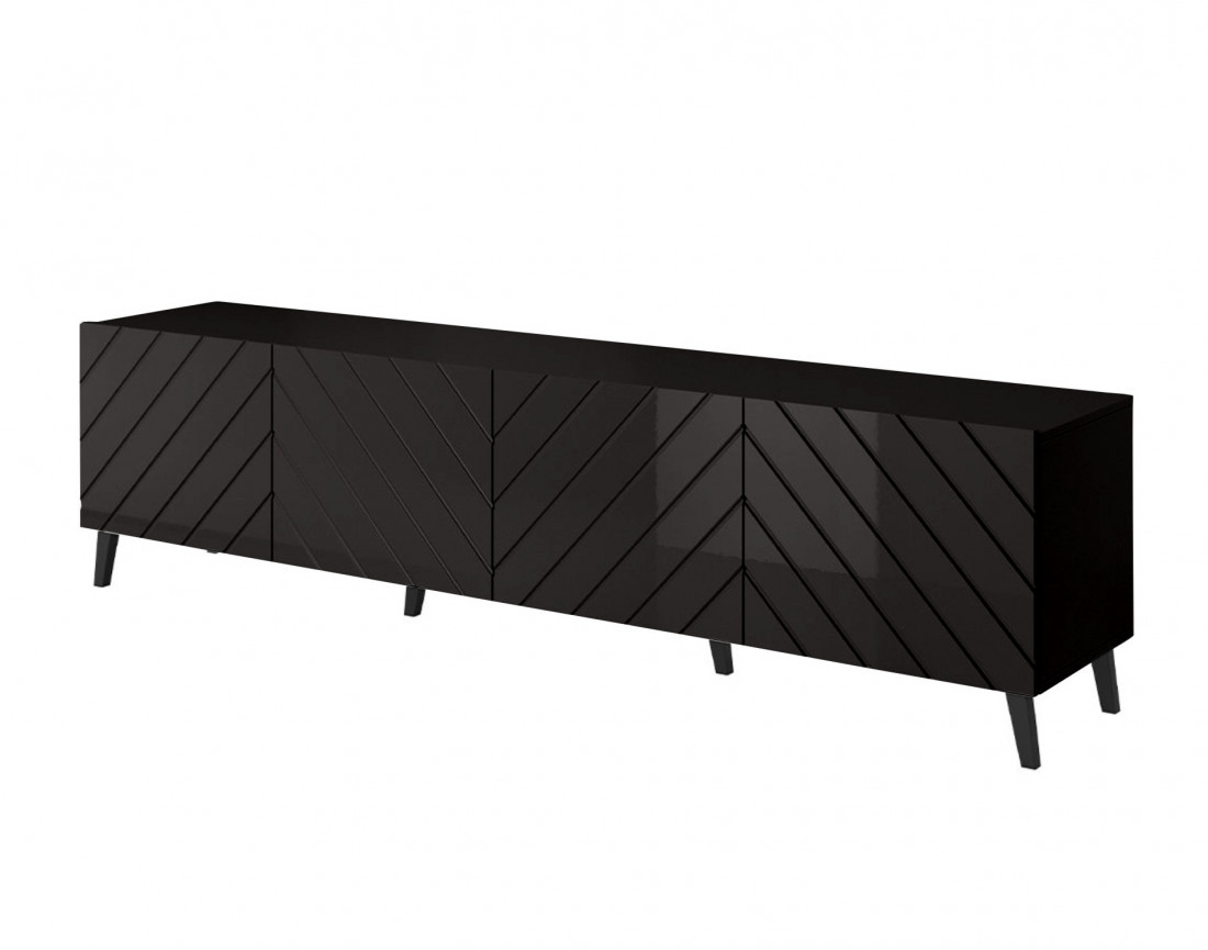 Chloe meuble tv 4 portes 200 cm