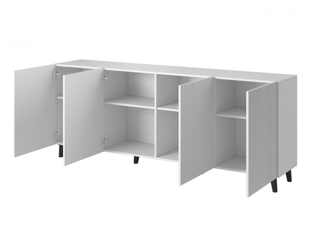 Sanna buffet bas 4 portes 200 cm
