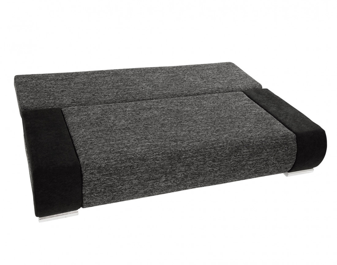 Elio – canapé droit convertible avec coffre style contemporain