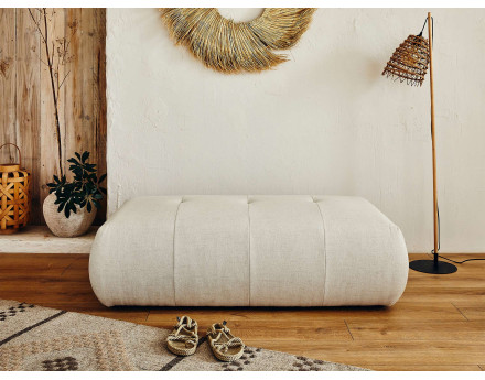 Pouf modulable - en tissus - Onyx