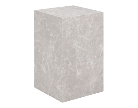 Bout de canapé haut effet marbre 30 cm Pula