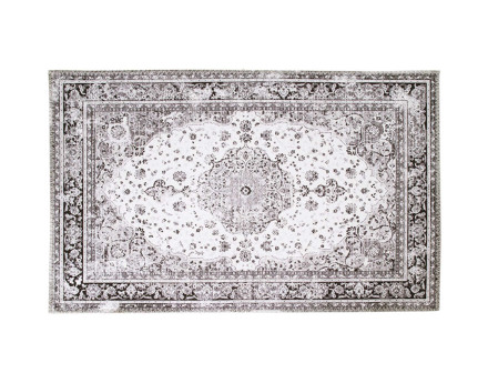 Tapis noir et blanc 160x230 cm Galdar