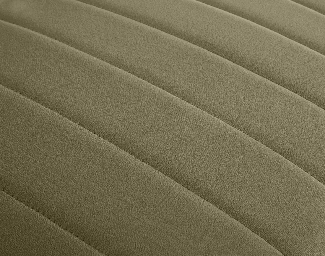 Canapé modulable 2 places en velours Nova