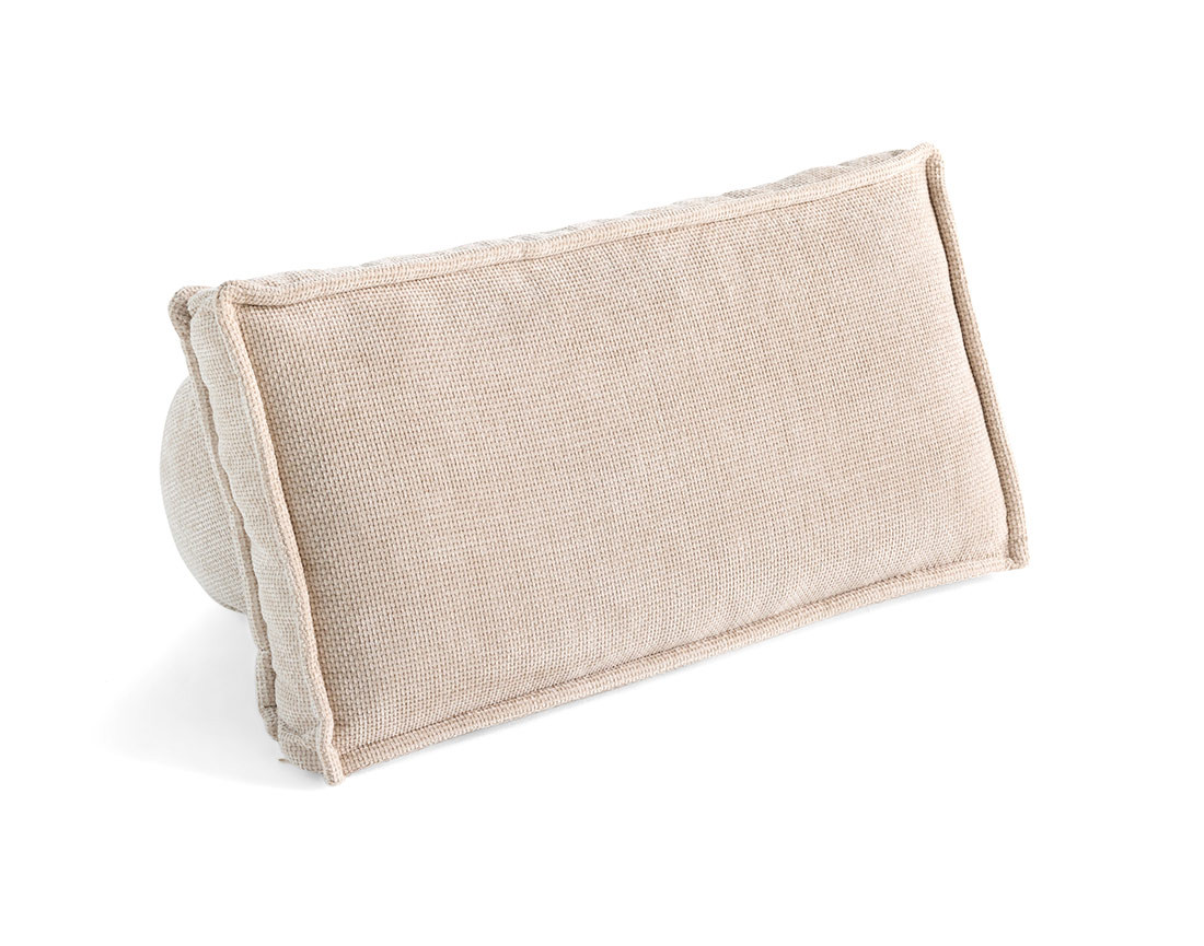 Lot de deux coussins de dossier en velours texturé Marisol