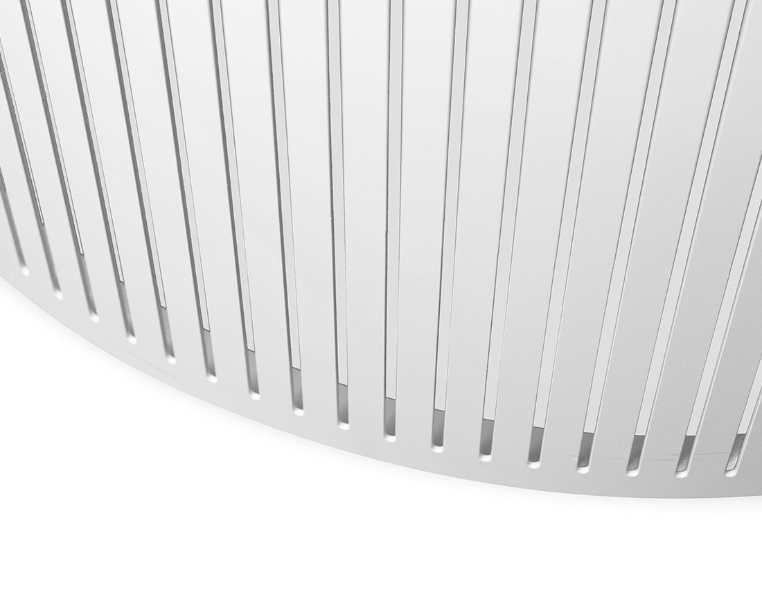 Table basse blanc 75 cm Sally