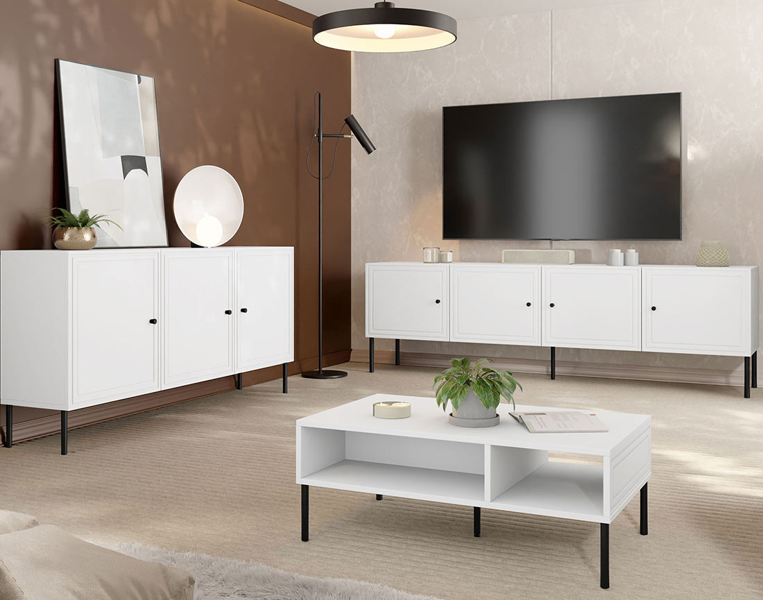 Buffet bas 3 portes 150 cm Lavaggi