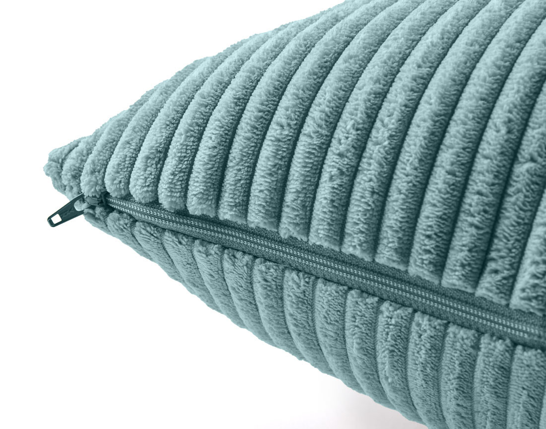 Coussin en velours côtelé 40x40 cm Selma