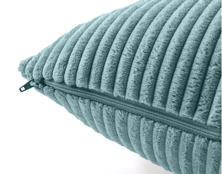 Coussin en velours côtelé 50x50 cm Selma