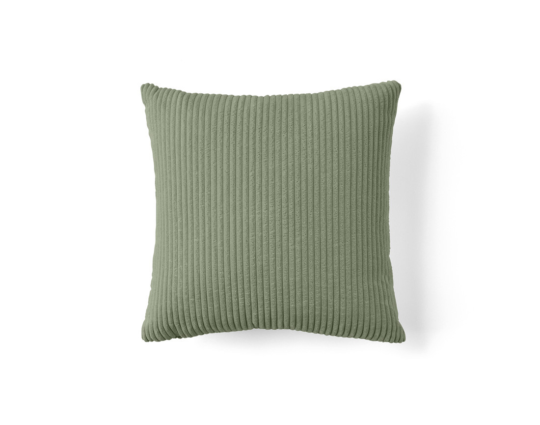 Coussin en velours côtelé 50x50 cm Selma