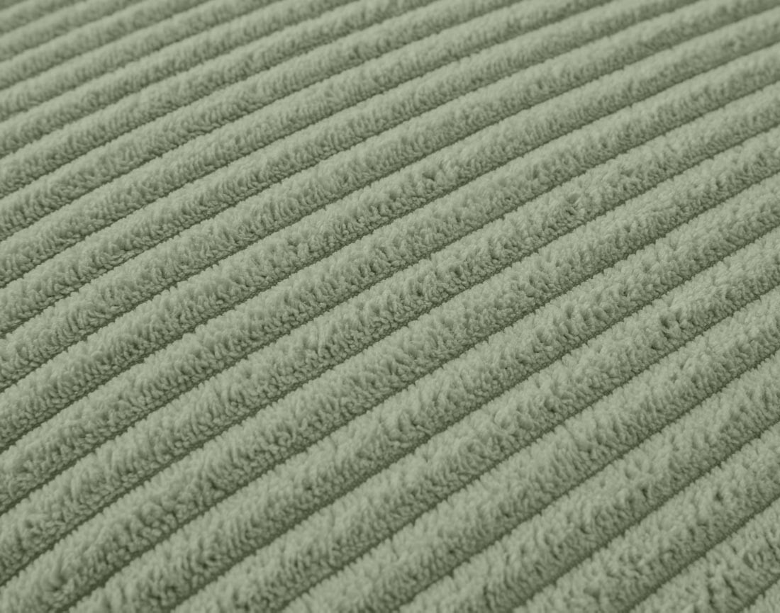 Coussin en velours côtelé 50x50 cm Selma