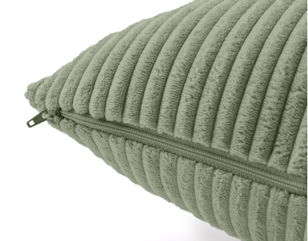 Coussin en velours côtelé 60x60 cm Selma