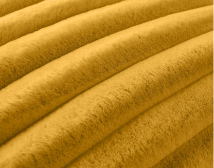 Coussin en fausse fourrure côtelé 60x60 cm Sierra