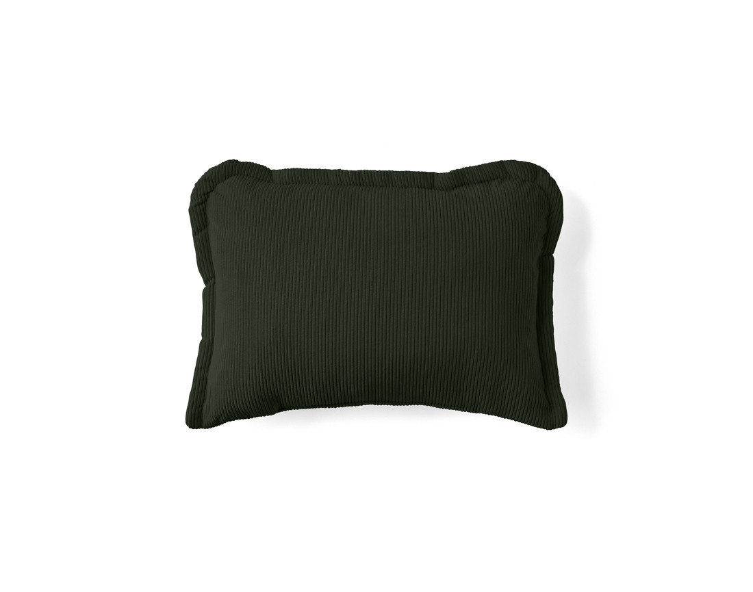 Coussin en velours côtelé 38x52 cm Albane