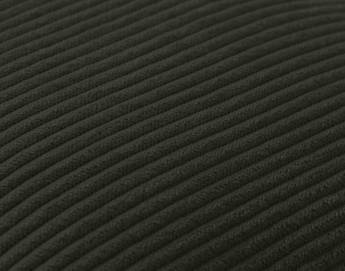 Coussin en velours côtelé 38x52 cm Albane