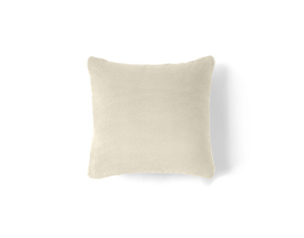 Coussin en fausse fourrure 35x35 cm Crocus