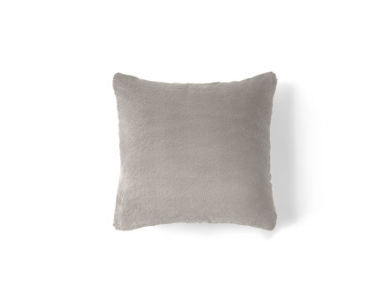 Coussin en fausse fourrure 35x35 cm Crocus