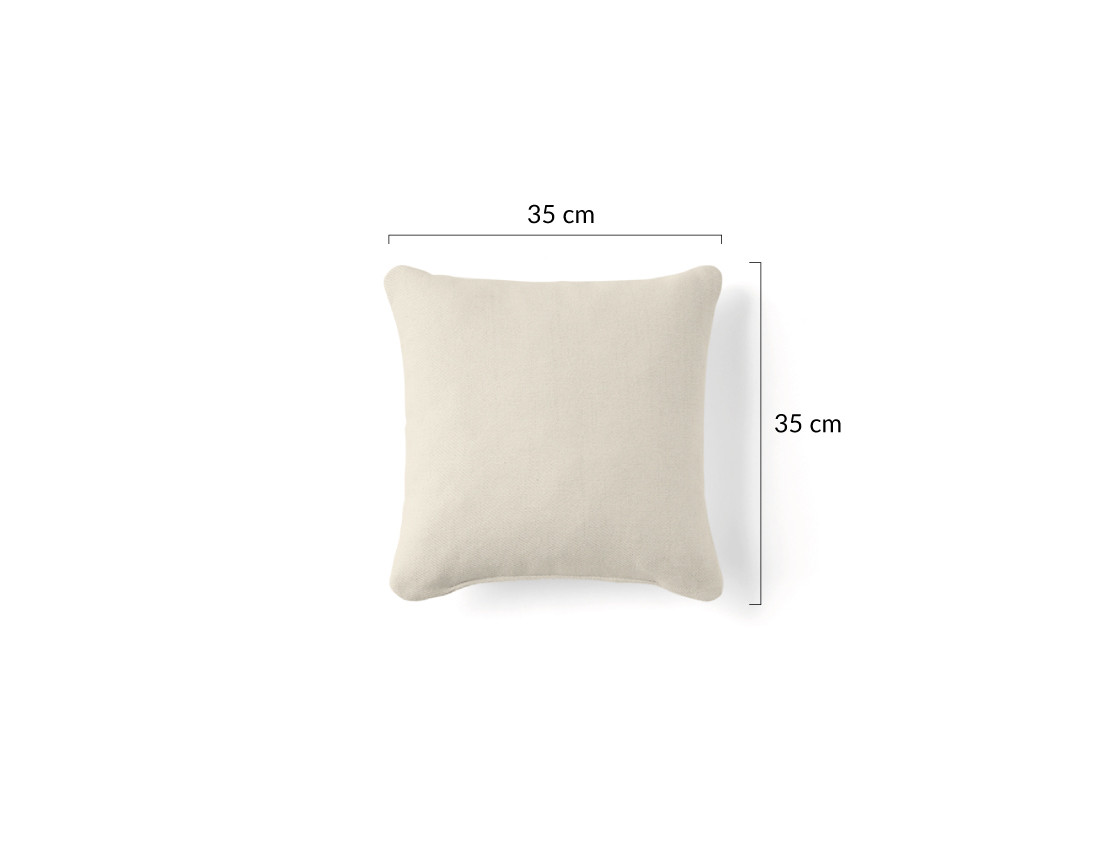 Coussin en tissu 35x35 cm Crocus