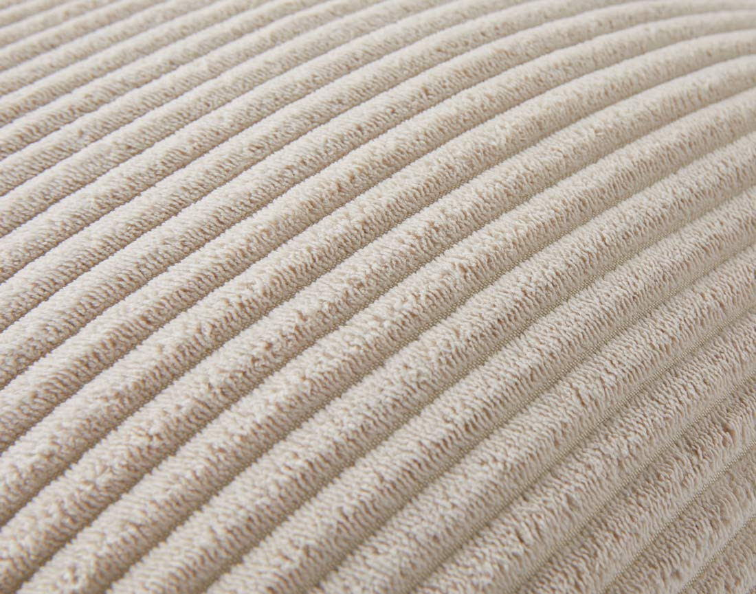 Coussin en velours côtelé 40x40 cm Garance