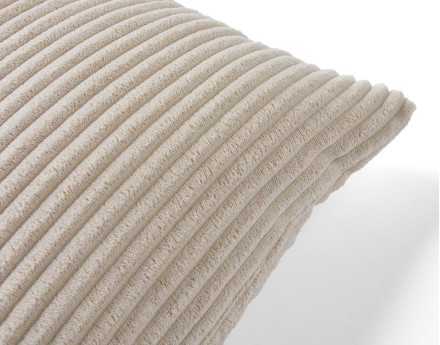 Coussin en velours côtelé 40x40 cm Garance
