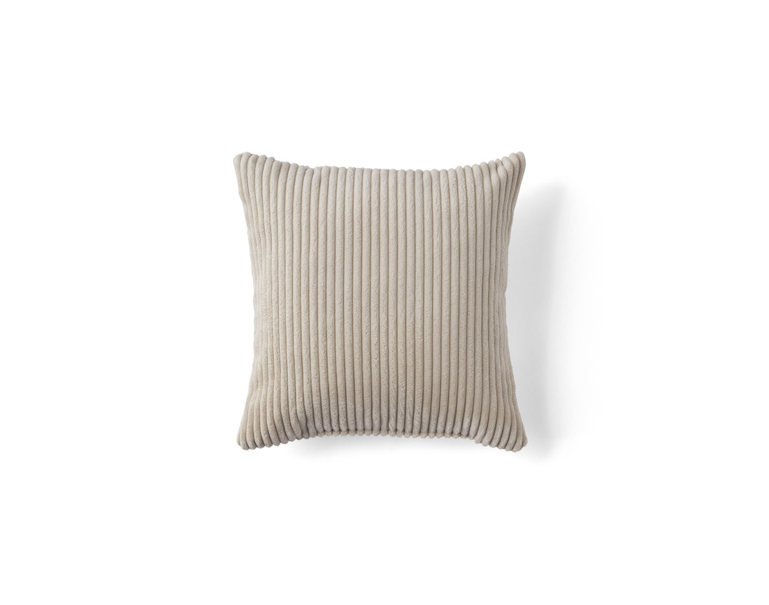 Coussin en velours côtelé 40x40 cm Garance