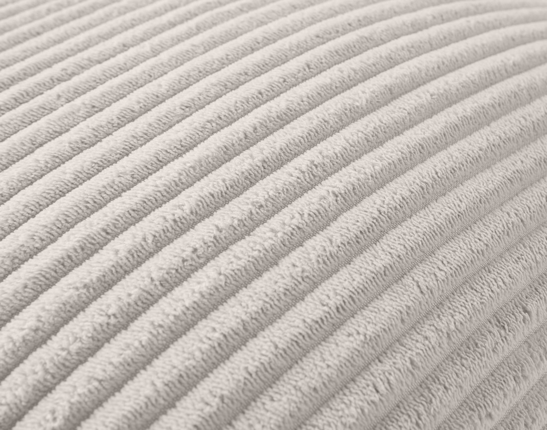 Coussin en velours côtelé 40x40 cm Colombine