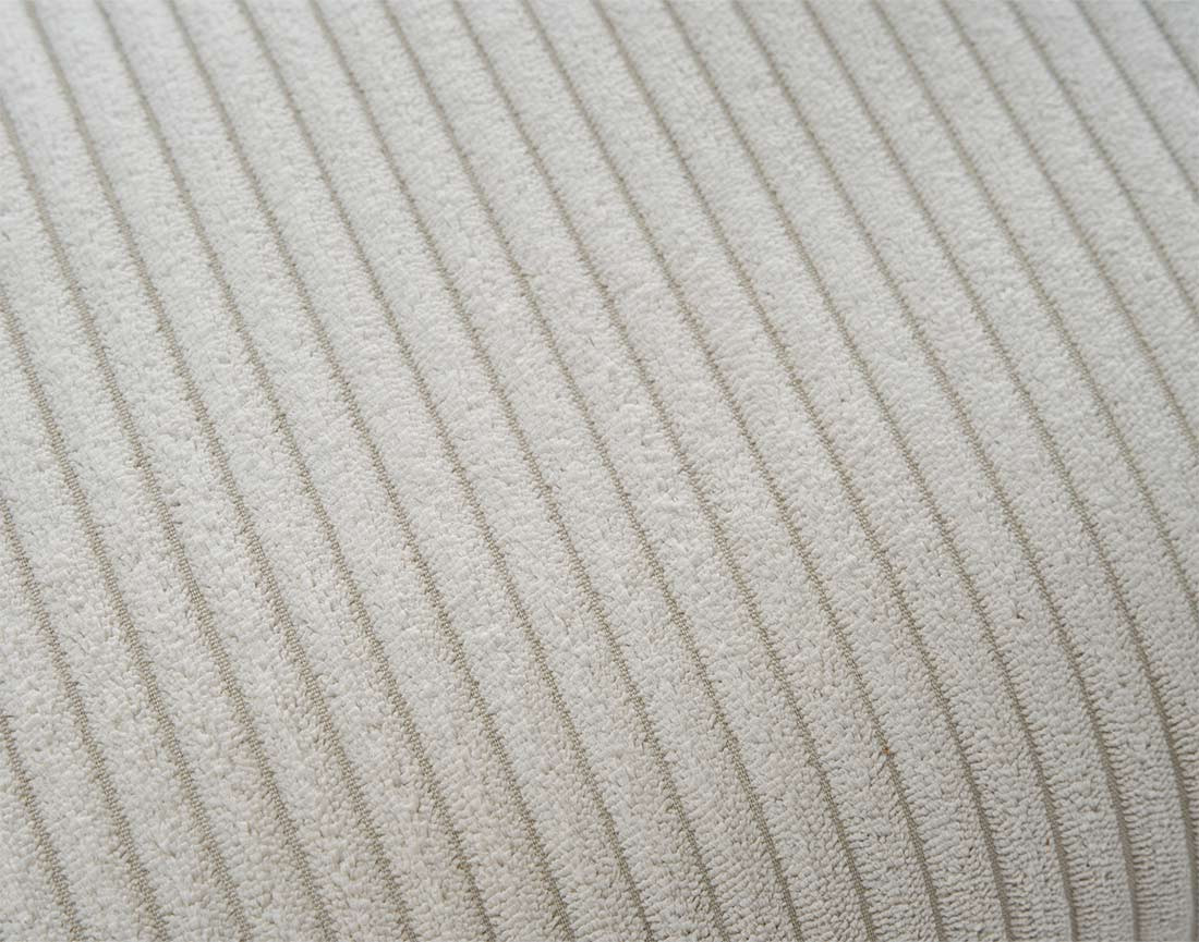 Canapé panoramique convertible, en velours côtelé 7 places Henry