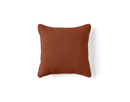Coussin velours texturé 40x40 cm Topaze