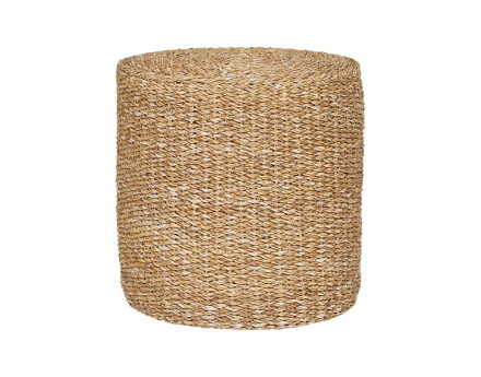 Pouf en jute naturelle Jenna