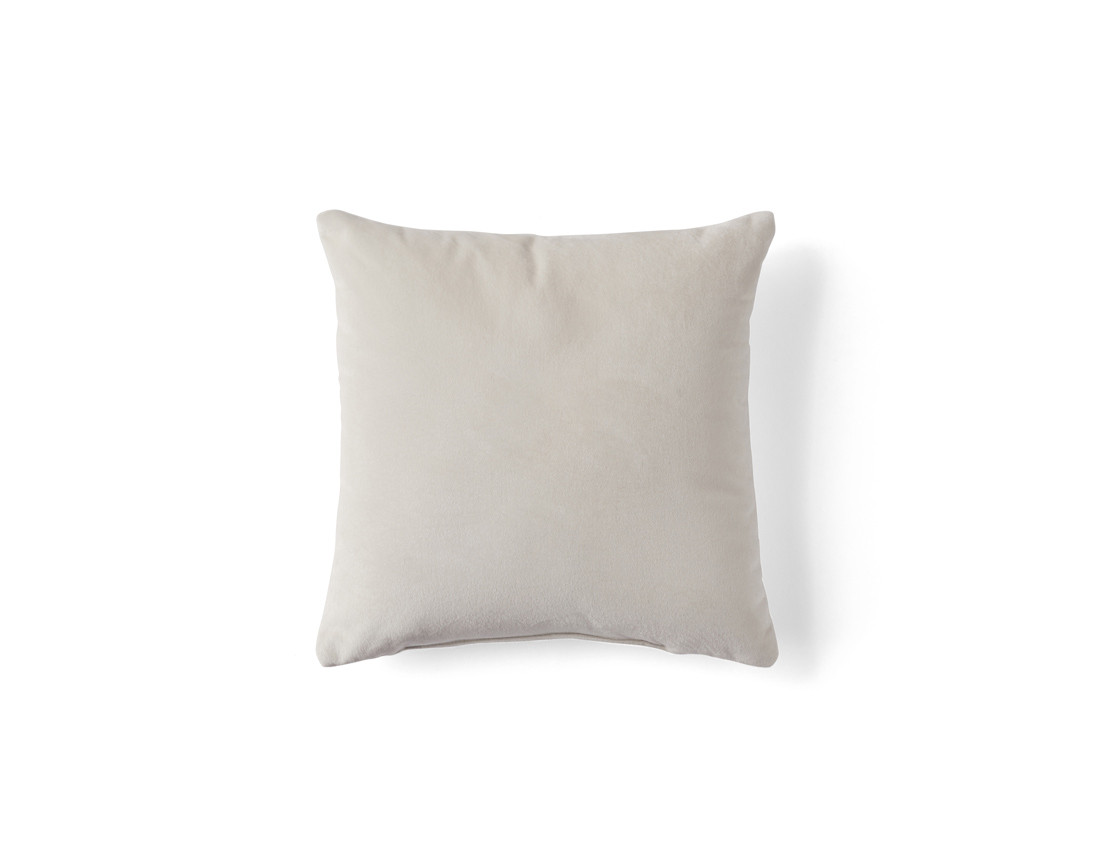 Coussin 45x45 cm en velours Flamingo