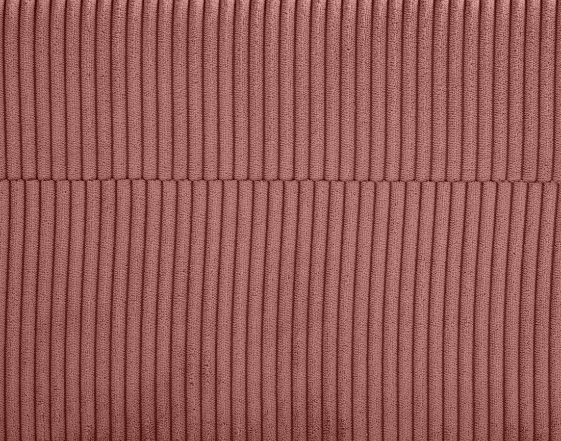 Canapé panoramique en U 7 places convertible avec coffre en velours côtelé Mike