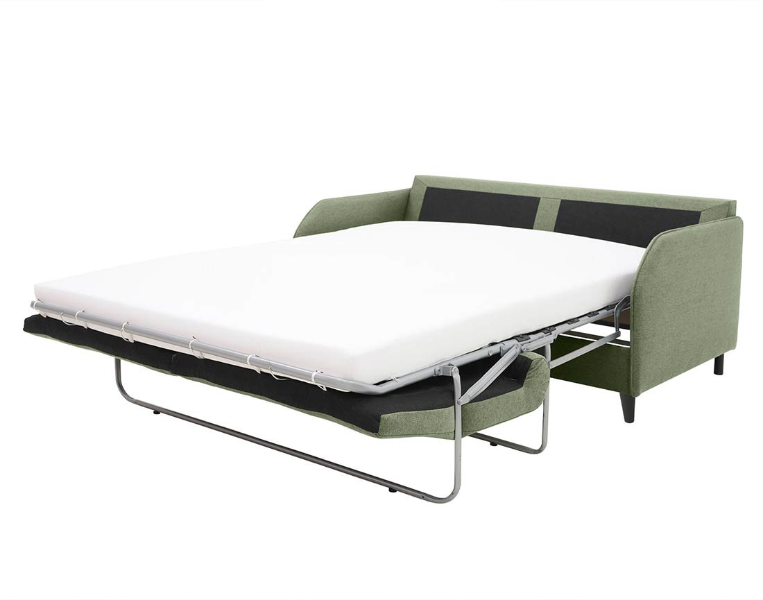 Canapé 3 places convertible express quotidien en tissu Cosmos
